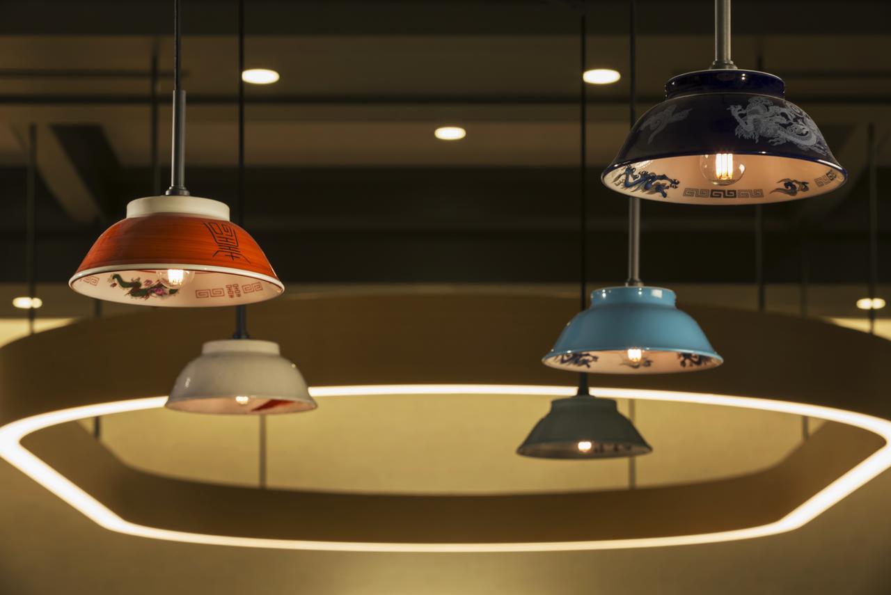 旭川星野omo7度假酒店 外观 照片 3D rendering of a pendant light