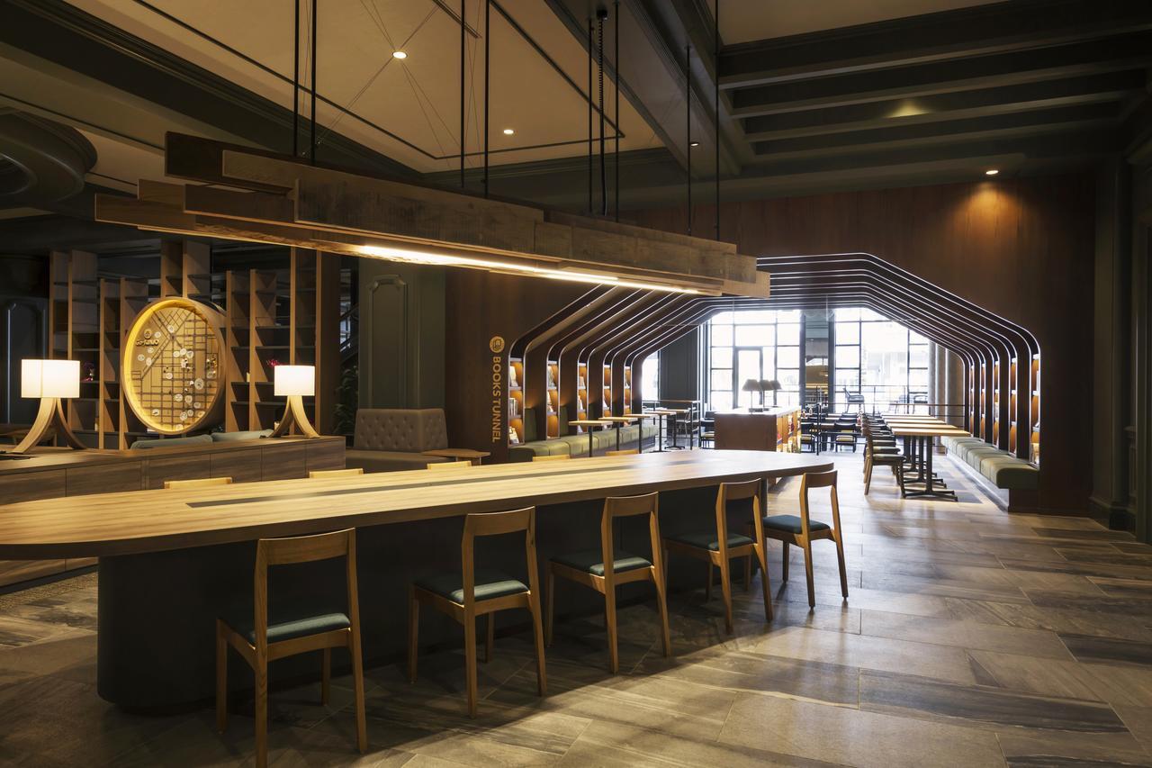 旭川星野omo7度假酒店 外观 照片 The interior of the library